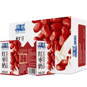 欧亚红枣牛奶大理牧场奶源