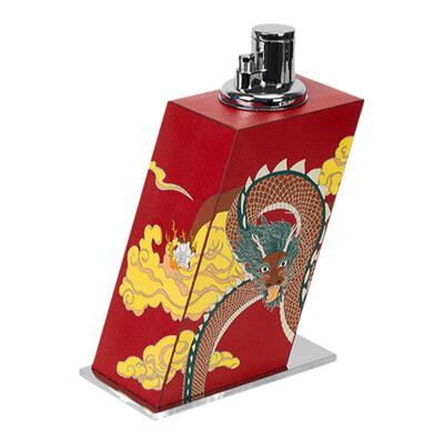 ELIE BLEU龙年祥龙台式古巴雪茄打火机金属充气座台式火机限量版