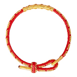 九华山2026马年本命年红绳手链女属马兔牛鼠编织绳犯太岁化护身符