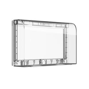 双86型防水盒粘贴式浴室卫生间双位双联二位两位开关插座防水罩盖