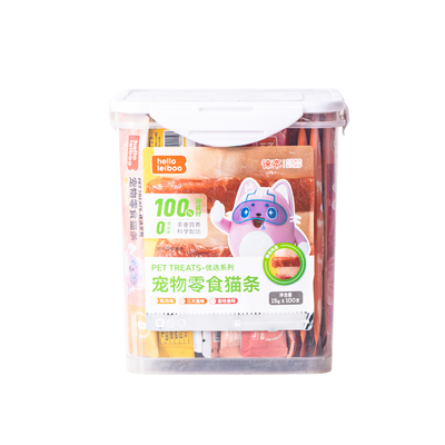 【高肉升级】猫条100支整箱零食