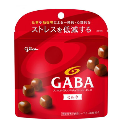 冬季日本glico格力高助眠gaba巧克力LIBERA巧克力减糖吸收