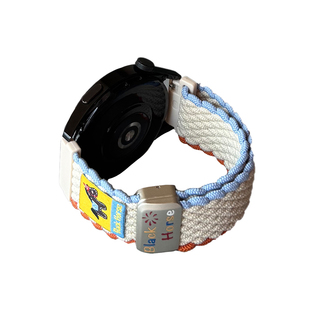 壳里斯iwatch表带S11礼帽马尼龙编织黑马SE磁吸扣S9适用S10苹果applewatch华为GT6手表FIT4红米5小米9pro小众