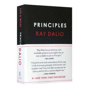 英文原版 原则：生活和工作 Ray Dalio 瑞·达利欧 精装 Principles: Life and Work 华尔街对冲基金桥水创始人