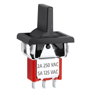 3只|小型翘板船型开关23档单刀3脚双刀6脚自锁复位拨动钮子开关