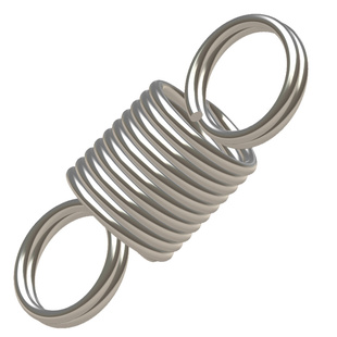 1*6/7/8/9/10/12闭口环拉簧304不锈钢簧拉力弹簧拉伸闭口圈闭口钩