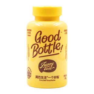 仁可宠物 尾巴生活一个好瓶58g靓毛排毛化毛呵护泌尿猫营养补充剂