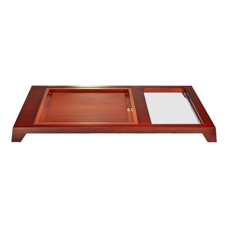金灶实木木一体小型家用整套茶具