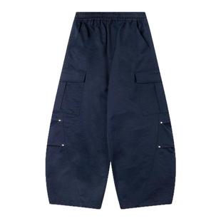 MUCMUKN童装 秋冬新款长裤透气美式机能加厚弯刀裤工装裤子男女童