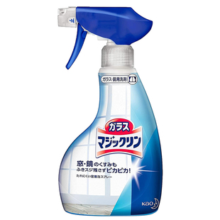 日本花王玻璃镜面泡沫喷雾清洁剂窗户镜子面强力去污渍水垢不留痕