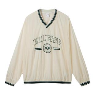 ellesse小贝壳春秋轻薄网球上衣户外运动训练服外套长袖卫衣男女