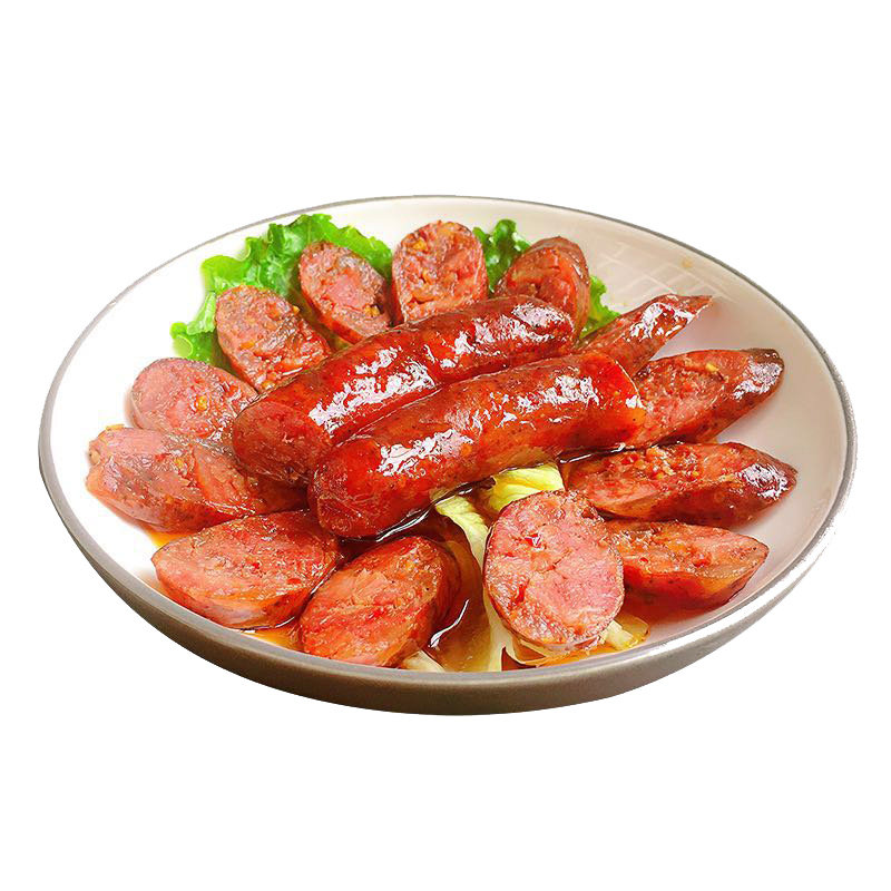 湖北恩施土猪肉腊香肠麻辣烟熏