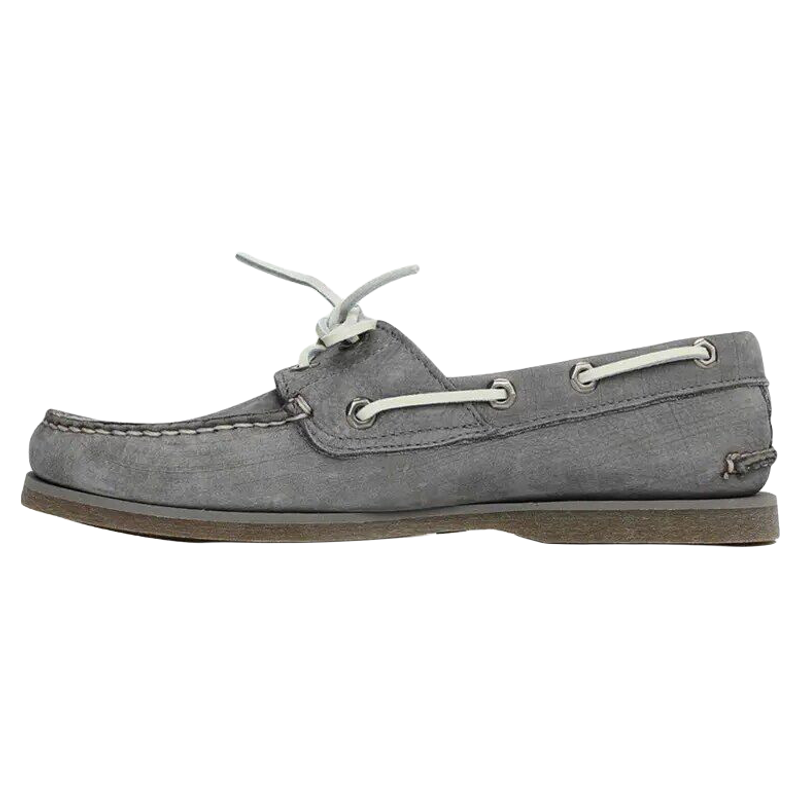 Timberland添柏岚男鞋户外牛皮材质商务舒适休闲两眼船鞋A4187