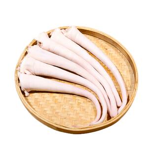 猪尾巴新鲜冷冻中长猪尾巴整根农家散养土猪肉带皮处理干净发货