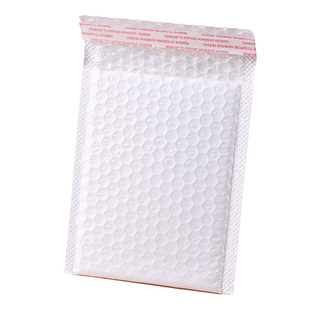 加厚哑光膜气泡信封袋白色四层复合珠光服装快递袋防水防震泡沫袋