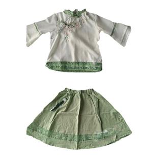 云川之舞小茶仙舞蹈服装新中式唐装儿童民国风蒲扇摇过的夏天道具