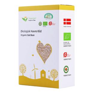 味道王国进口有机燕麦麸皮早餐代餐富含膳食纤维营养无添加蔗糖