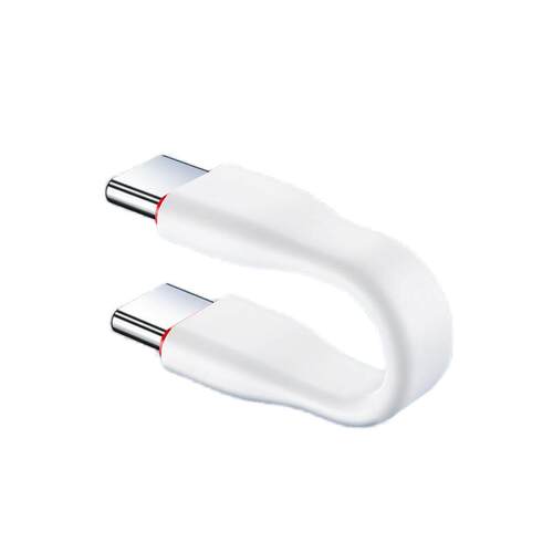 Auiu TypeC数据线USB4全功能手机快充短线扁线40/80Gbps数据传输PD240W硬盘盒外接线