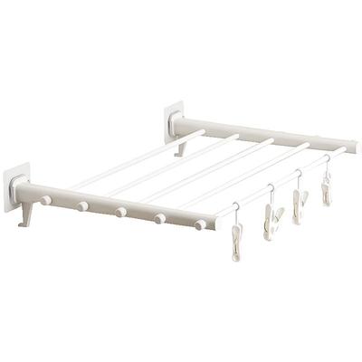 折叠晾衣架窗台室内晒鞋免打孔小型阳台晾晒神器内衣晾晒无痕衣架