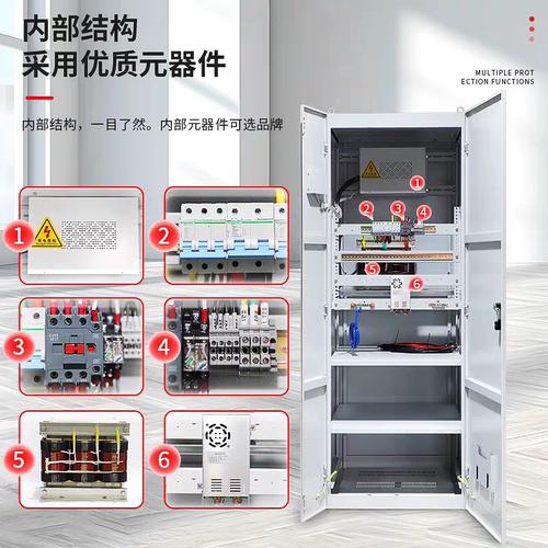 EPS应急电源箱人防照明型风机水泵动力型消防eps应急电源1-200KVA