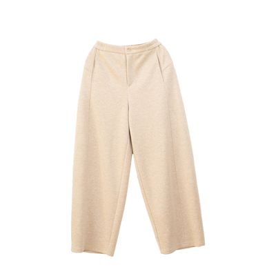 忘城H1428座/垂序/冬季重磅460G加厚保暖直筒卫裤百搭休闲长裤女