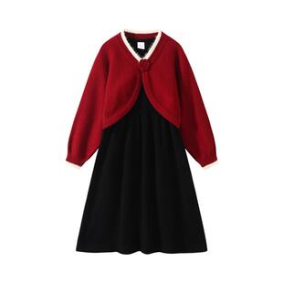 【年服系列】植木童装 儿童连衣裙女童两件套2026秋冬新款中大童