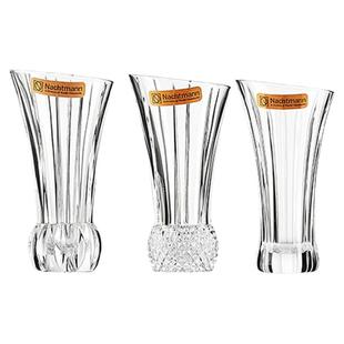 德国进口nachtmann水晶玻璃水培鲜花插花客厅餐桌水养摆件小花瓶