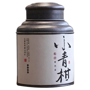 五虎小青柑普洱茶茶叶自己喝陈皮普洱云南老树茶熟普洱茶熟茶罐装