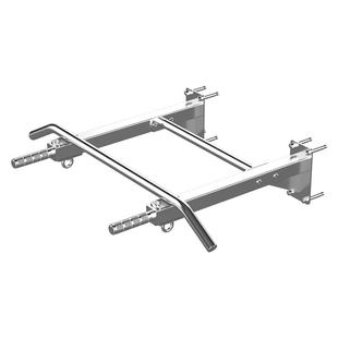 大七304不锈钢壁装单杠家用室内单双杠引体向上沙袋架子锻炼健身