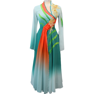 新款民族舞蹈服装采菊东篱下同款剧目艺考古典舞飘逸演出服女汉唐