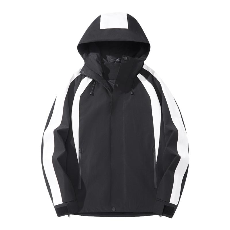 幼儿园老师冲锋衣定制工作服印字logo教师运动工装三合一外套园服