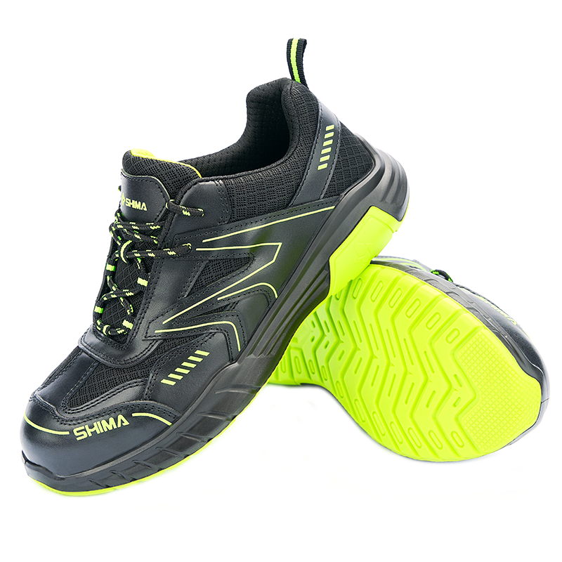 shima希玛劳保鞋男款新款低帮牛皮防砸防刺穿绝缘鞋防滑安全鞋