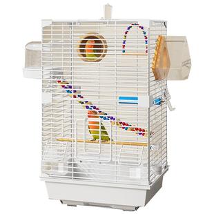 2025新款鹦鹉笼子家用专用鸟笼子大号豪华别墅虎皮玄凤珍珠鸟防溅