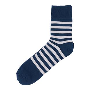 DECKA Reversible short socks 条纹纯色双面穿复古短袜