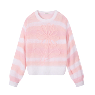 MARDI官方正品2026春季新款女生毛衣百搭显瘦长袖上衣