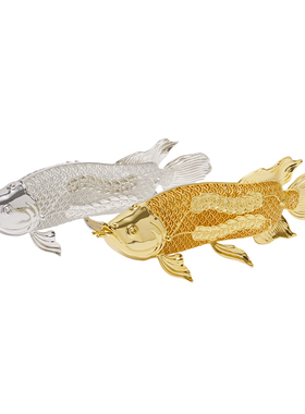 铜心满福《金龙鱼》纯铜鲤鱼摆件