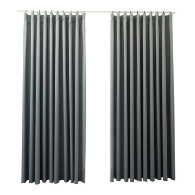 99%不透光全遮光布防晒隔热帘