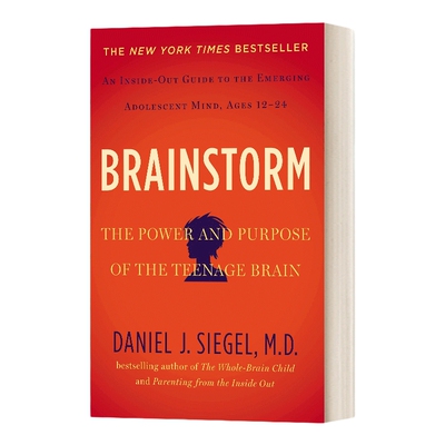 英文原版 Brainstorm the Power and Purpose of the Teenage Brain 青春期大脑风暴 青少年是如何思考与行动的 英文版 进口书籍
