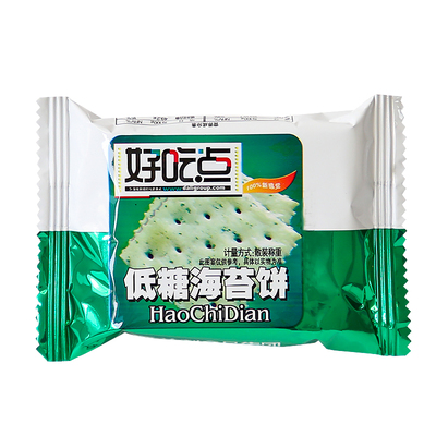 达利园好吃点低糖海苔酥脆饼干