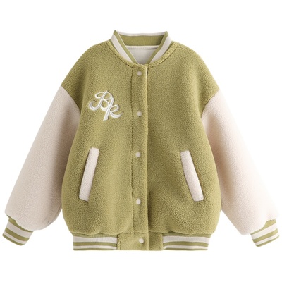 秋冬季新款儿童洋气加绒外套