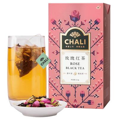 CHALI茶里玫瑰红茶茶玫瑰花茶