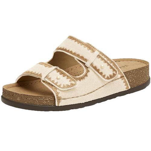 天美意沙发勃肯复古厚底拖鞋女外穿软底沙滩休闲凉鞋2026夏季新款