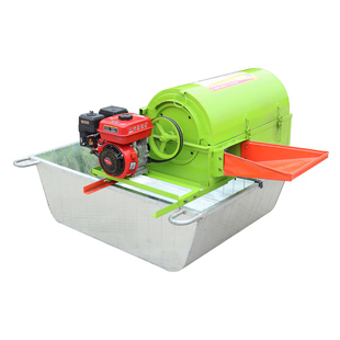 打谷机水稻脱粒机家用全喂入式高喷自动排草黄豆稻谷油菜籽多功能