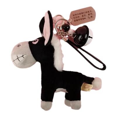 呲牙毛绒大嘴公仔儿童摆件钥匙扣