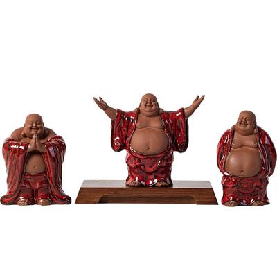 喜迎八方来客新中式复古桌面茶宠