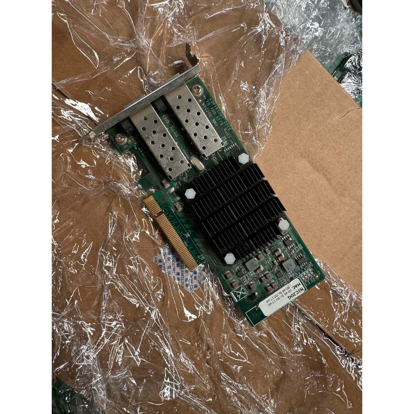 议价X520双口网卡成色基本双口10G现货6块109元可维修
