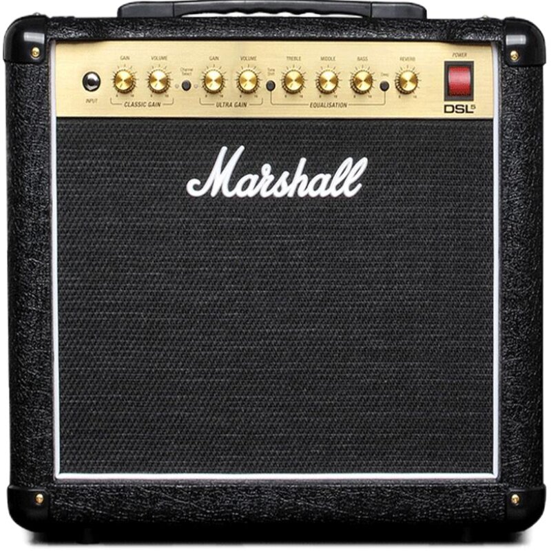 正品英国MARSHALL DSL5CR电子管音箱带混响马歇尔马勺电吉他音响