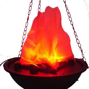 LED仿真假火焰灯集成灶中大号火盆灯超市火锅店篝火晚会KTV酒吧灯