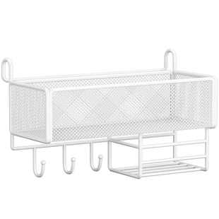 床边挂篮子床头置物架墙上挂架悬挂床上挂钩宿舍神器上铺收纳架子