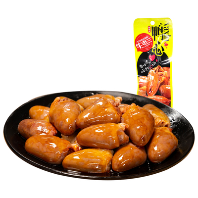 甜辣鸭心香味诱人怦然心动